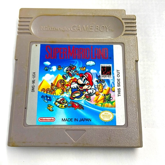 Nintendo vintage game boy Super Mario land - Main Image